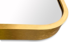 Modern stil boy aynası <span class=keywords><strong>Metal</strong></span> alüminyum alaşımlı duvar ve zemin monte camdan yapılmış - Product Image 4