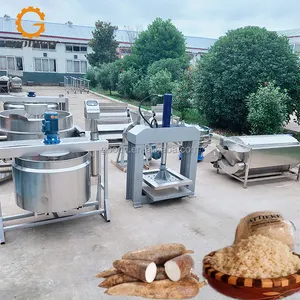 Dry Attieke Processing Machine Cassava Couscous Production Equipment