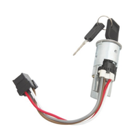 7700757260 601632 252042 nouveau commutateur de barillet de serrure d'allumage et 2 clés pour Renault R9 R11 R18 Fuego 1979-1989