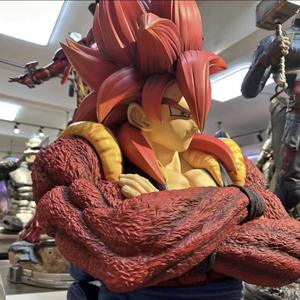 Dessin animé anime statue table ornements résine sculpture personnage buste sculpture personnalisé anime personnage statue - Product Image 5