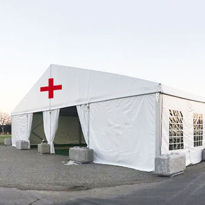 Tenda karantina medis darurat, tenda renovasi rumah sakit lapangan seluler luar ruangan Pvc medis 10x30m - Product Image 5