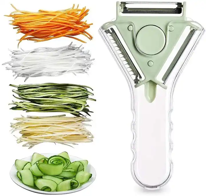 2 in 1 Stainless Steel Tomato Peeler Multifunctional Julienne Slicer Cutter  Potato Carrot Vegetable Grater With Serrated Blade Easy Peel Tomato Soft