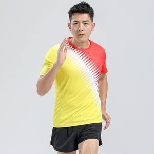 Camiseta Deportiva de Verano 2025 para Hombre, Corte Ajustado, Secado Rápido y Transpirable para Entrenamiento en Gimnasio y Maratón - Product Image 4