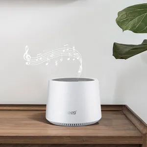 Máquina de ruído branco para dormir com luz noturna/usb, máquina de som portátil para crianças, 9 sons da natureza de alta fidelidade