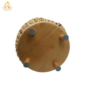 EUR VET 참신 짠 고양이 침대 튼튼한 애완 동물 스윙 플라스틱 등나무 애완 동물 계란 의자 부드러운 깊은 쿠션 교수형 해먹 스탠드 케이지 - Product Image 3