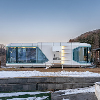 Suninn Meilleur fabricant Petite maison Apple Cabane Capsule Maison Maison mobile