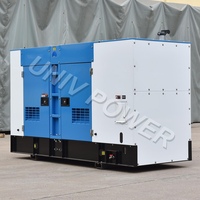 Generador Diésel Silencioso UNIVPOWER de 80kVA, Refrigerado por Agua, con ATS, para Pequeñas Fábricas y Uso Comercial