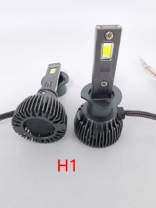 Ampoules de phares à Led universelles H1 60w 6000lm Double Cooper Pipes Low Beam 6000k pour camion tout-terrain - Product Image 3