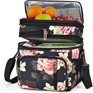 ถุงผ้าไนลอนเก็บความร้อนพร้อมสายคล้องไหล่กันน้ำทนทานและเป็นฉนวนสำหรับผู้ใหญ่ผู้ชายปิกนิก & ทำงาน (โลโก้ที่กำหนดเอง) - Product Image 2