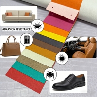 Dekorasi Rumah Furnitur Kulit Sintetis PU Cetak Elastis Dekoratif untuk Interior Mobil, Jok Sofa, Pakaian, Sepatu, dan Tas