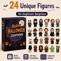Calendrier de l'Avent Halloween 2026 : Boîte Surprise 24 Jours, Mini Figurines Fantômes Adorables – Coffret Cadeau Compte à Rebours pour Enfants (Vente en Gros)