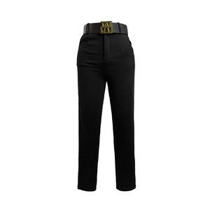 ZYHT 5539 Nuovi <span class=keywords><strong>Pantaloni</strong></span> <span class=keywords><strong>Donna</strong></span> Autunno-Inverno Stile Coreano a Vita Alta Slim-fit <span class=keywords><strong>Neri</strong></span> Casual <span class=keywords><strong>Pantaloni</strong></span> a Sigaretta - Product Image 2