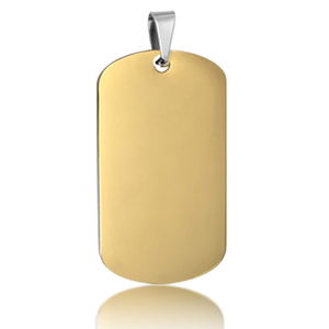 定制宠物ID标签ID不锈钢狗标志金属铝狗标签定制标志狗标签 - Product Image 4