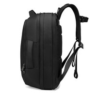 Mochila de Viaje Expandible para Hombre, con Logotipo Personalizado, Impermeable, de Tela de Poliéster, con Capacidad de 28 Litros, para Laptop de 16 Pulgadas