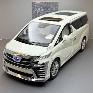 Diecast autorizado Toyo Ta Vellfire1:18 modelo de coche aleación coche simulación coches colección Metal juguete modelo vehículo pantalla niño regalo - Product Image 6