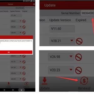 Nouvelles cartes de renouvellement d'un an pour les outils de diagnostic LAUNCH CRP avec mise à jour logicielle, compatibles avec CRP429C/CRP423/CRP909E/CRP909/CRP909X - Product Image 4