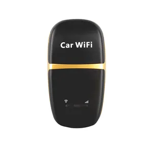 Kleine 4G Wifi Modem Gebruikt In Auto 'S 150Mbps Draadloze Sim Card Usb-poort 4G Lte Auto Mobiele wifi Hotspot Router