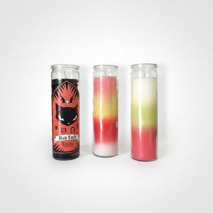 Velas de Vidrio Religiosas con Impresión Personalizada de Marca Privada, Vela Ritual de 7 Días, Cera de Parafina en Cilindro para Decoración de Ceremonias - Product Image 1