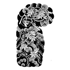 Tatouage temporaire tatouage semi permanent étanche à la sueur dure 2 semaines tatouage anti-friction à base de plantes réaliste pour le corps du bras - Product Image 6