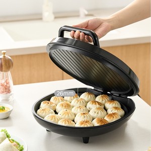 Plancha Eléctrica Midea de 28 cm con Calentamiento de Doble Cara y Superficie Antiadherente para Hacer Panqueques, para Uso Doméstico - Product Image 4