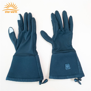 Gants chauffants à écran tactile rechargeables unisexes, doublures fines pour la conduite, le ski, le snowboard, la randonnée, le vélo - Product Image 6