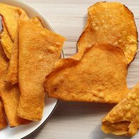 320g Zoete Aardappelchips Fruit Groente Snacks Gedroogde Zoete Aardappel Gebakken Zoete Aardappel