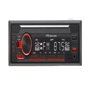 Led/lcd Din 자동차 라디오 오디오 비디오 MP3 플레이어 자동 라디오 AUX-IN /FM 미러 링크 멀티미디어 mp3 플레이어