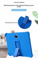 Étui de protection pour tablette à motif d'ondes arc-en-ciel, couverture intégrale, résistant aux chutes, pour OPPO Pad Neo 11.4 OnePlus Pad Go 11.35 pouces