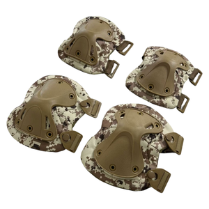 Ensemble de protections ajustables pour genoux et coudes en coque rigide avec rembourrage en éponge pour le cyclisme, le patinage, l'escalade et les sports de plein air - Product Image 2