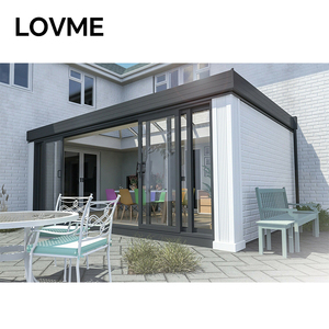Véranda sur mesure 4 saisons, <span class=keywords><strong>solarium</strong></span> autoportant, maison <span class=keywords><strong>en</strong></span> verre de haute qualité, véranda <span class=keywords><strong>en</strong></span> aluminium - Product Image 3