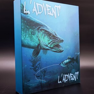 L'ADVENT LURES ปฏิทินตกปลา 28 วัน ตะขอเบ็ดตกปลาน้ำจืด เหยื่อตกปลาผิวน้ำ ของขวัญสุดสร้างสรรค์ - Product Image 3