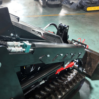 Spedizione Gratuita CE EPA Euro 5 Minipala Compatta Diesel Kubota con Benna per Costruzioni Agricole