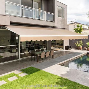 Tùy chỉnh nhôm có thể thu vào mái hiên tối đa 3.5m chiếu với cánh tay gấp cơ giới điện PVC buồm cắm trại ban công sử dụng - Product Image 2