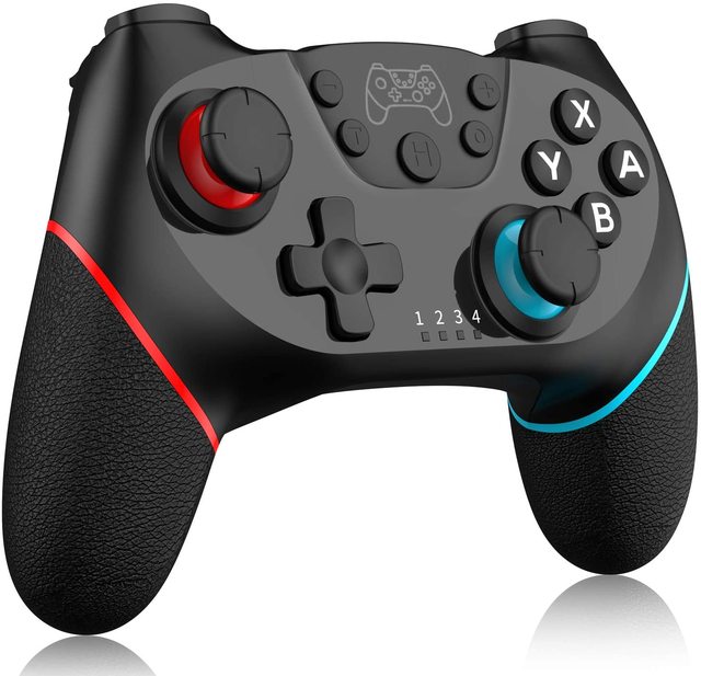 Hot Selling for Nintendo Switch Pro Gamepad Black Wireless BT Game Controller with Vibration Motor Feature