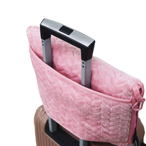 Warm opvouwbaar reis 2-in-1 kussen flanellen <span class=keywords><strong>fleece</strong></span> deken met rits vier seizoenen lichtgewicht machinewasbaar - Product Image 3