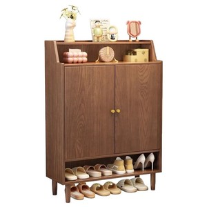 Mueble Zapatero de Madera Maciza, Moderno y Sencillo, para Entrada, Recibidor, Sala de Estar, Vestíbulo, de Gran Capacidad - Product Image 4