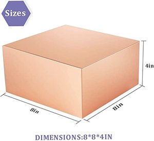 8x8x4 Inches <b>Box</b> with Lids for Presents ,Gift Bulk Packaging <b>Box</b> for Wedding Day Birthday <b>Party</b> - Product Image 3