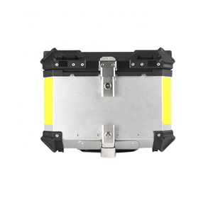 55L 80L moto produits en aluminium boîte supérieure boîte arrière boîte de rangement de bagages pour BMW <span class=keywords><strong>Honda</strong></span> Forza300 coffre - Product Image 3