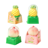 Vente en gros de glaces 3D virales en forme de fruits : pomme, litchi, mangue, pêche, citron, raisin, banane