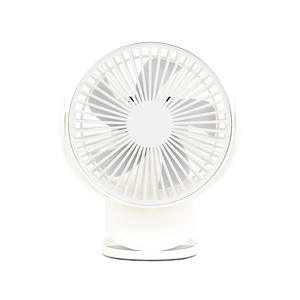 Mini ventilateur de bureau portable blanc 7,9 pouces pliable rechargeable avec batterie au lithium fonctionnement silencieux pour usage domestique - Product Image 3