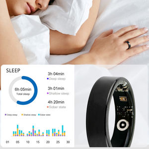 健康スマート指輪 超薄型6.0mm 防水設計 スマートリング ヘルストラッカー 男女兼用 - Product Image 5