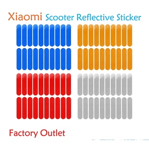 Pegatina reflectante nocturna <span class=keywords><strong>para</strong></span> <span class=keywords><strong>patinete</strong></span> eléctrico, accesorios <span class=keywords><strong>para</strong></span> <span class=keywords><strong>patinete</strong></span> eléctrico Max G30 <span class=keywords><strong>Xiaomi</strong></span> Mijia M365 <span class=keywords><strong>Pro</strong></span> Kickscooter - Product Image 4