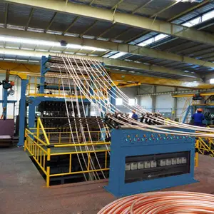 Manufacturer Of 8mm Copper Wire Cable Scrap Upcasting Production Line Of Oxygen-free Copper Rod Making Machine