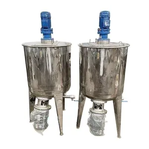 Factory Made Liquid Type Mixer Equipment Tank With Agitator For Sale