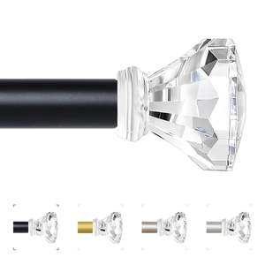 Offre Spéciale : Tringles à Rideaux Modernes en Métal Longues, Prêtes à l'Expédition, Personnalisables, Prix de Gros Direct Usine - Product Image 1