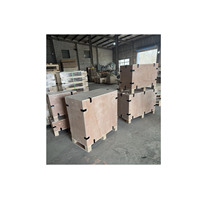Caisse en bois contreplaqué sur mesure, empilable et pliable, emballage de marchandises, rapport de test de performance certifié pour la logistique