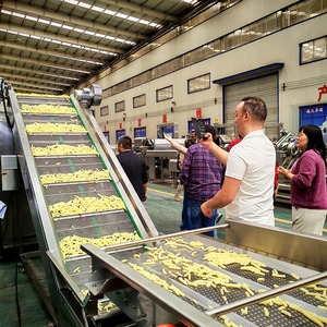 Nhà Máy bán hàng trực tiếp 300kg giờ hoàn toàn tự động Khoai Tây Chip máy làm đông lạnh khoai tây chiên thiết bị nhà máy - Product Image 6