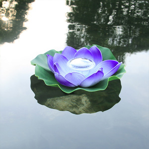 Lumière solaire LED fleur de Lotus pour balcon <span class=keywords><strong>terrasse</strong></span> étang jardin arrière-cour mariage <span class=keywords><strong>piscine</strong></span> IP67 aménagement paysager - Product Image 5