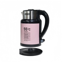 Nouvelle Bouilloire Électrique Multifonctionnelle Tout-en-un à Température Constante en Acier Inoxydable pour Usage Domestique Transfrontalier 2025, 1500W-2000W, 2.3L