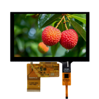 Écran LCD 5 pouces TFT semi-réfléchissant et semi-transparent interface 800 * 480RGB pour l'instrumentation